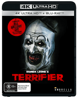 Terrifier (2016) HDR 4K & Blu-ray (inc All Hallow's Eve) (Slipcase Webstore Exclusive)