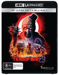 Terrifier Boxset (2016,2022,2024) 4K & Blu-ray
