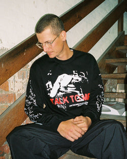Talk To Me - Light The Candle Heavyweight LS Tee