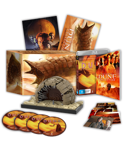 Frank Herberts Dune & Children of Dune Collector's Edition (2000, 2003) (Blu-Ray +Brick Set +Rigid Case +Book +Artcards +Poster)