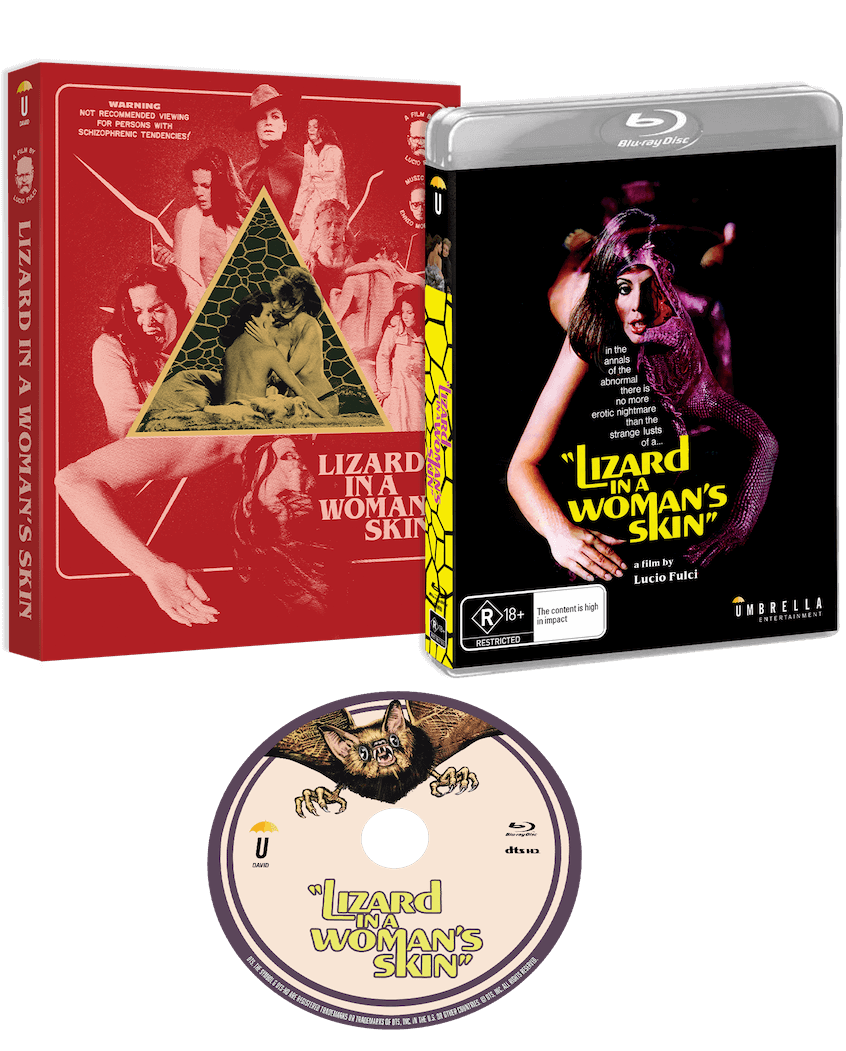 A Lizard In A Womans Skin (1971) (Blu-ray) — Umbrella Entertainment