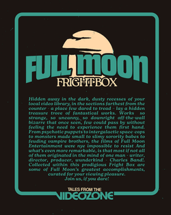 Full Moon Fright Box Vol 1 (1991, 1993, 1992, 2010) Blu-ray