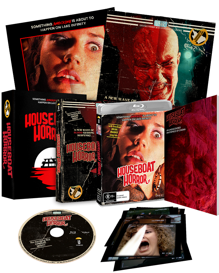 Houseboat Horror Collector's Edition (1989) (Blu-ray +Rigid case +Slipcase +Poster +Book +Artcards)