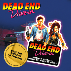 KARBOY Dead End Drive-In Big Collector's Edition (1986) (4K UHD +Blu-Ray +CD +Book +Rigid case +Slipcase +Poster +Artcards +Keychain +Tshirt +Freshener +Stickers)
