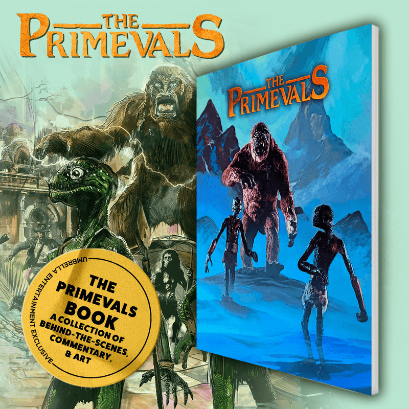 The Primevals (2023) Collector's Edition (Blu-Ray +Book +Rigid case +Slipcase +Poster +Artcards)