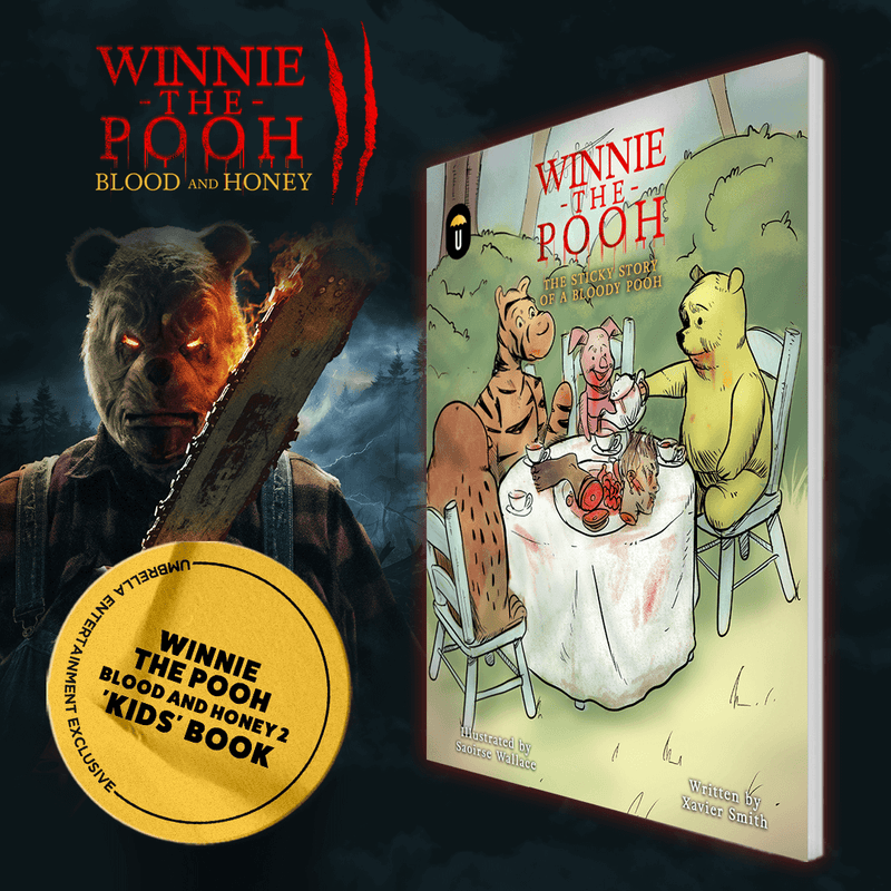Winnie The Pooh: Blood And Honey 2 (2024) Collector's Edition (Blu-Ray +Kids Book +Rigid case +Poster +Artcards)
