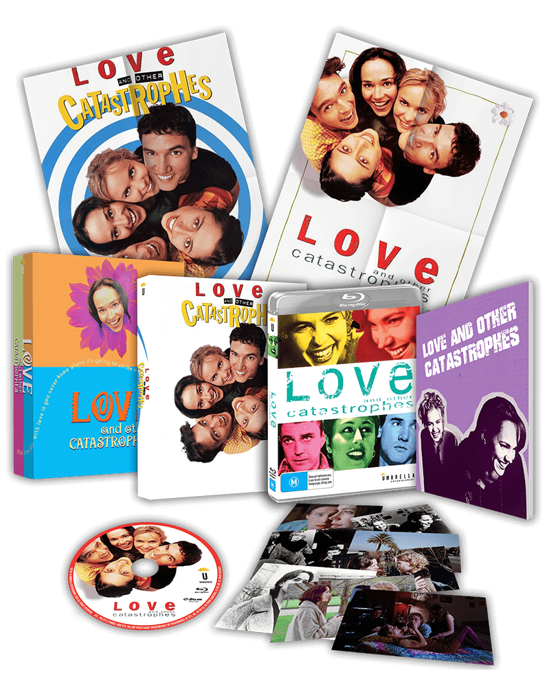 Love And Other Catastrophes (1996) Collector's Edition (Blu-Ray +Book +Rigid case +Slipcase +Poster +Artcards)