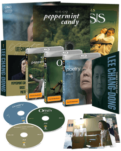 Three Films Of Lee Chang-Dong - Poetry, Oasis, Peppermint Candy (1999, 2002, 2010) (Blu-ray)