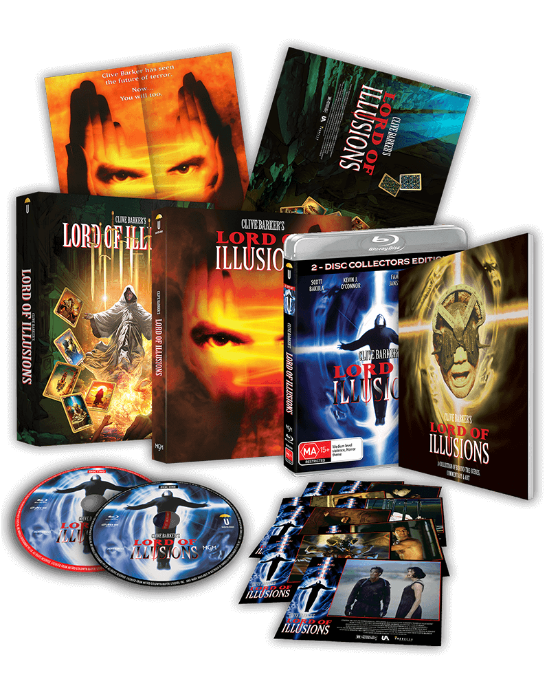 Clive Barker's Lord Of Illusions Collector's Edition (2 Blu-Rays +Book +Rigid case +Slipcase +Poster +Artcards) (1995)