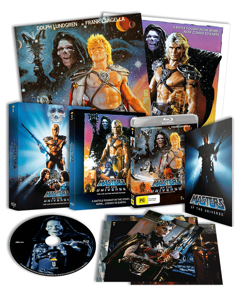 Masters Of The Universe (1987) Collector's Edition (Blu-Ray +Book +Rigid case +Slipcase +Poster +Artcards)