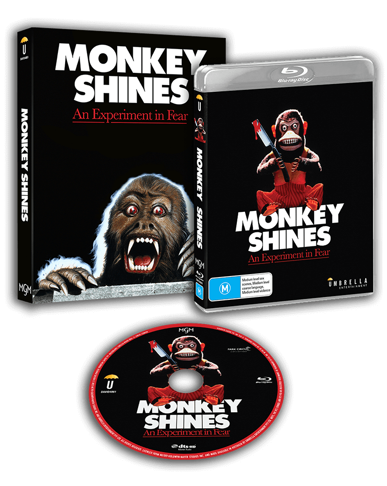 ムービージェニック チャッキー moviemaniacs Monkey Shines: An Experiment In Fear (1988) (Blu-ray