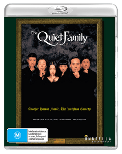 The Quiet Family (1998) Collector's Edition (Blu-Ray +Book +Rigid case +Slipcase +Poster +Artcards)