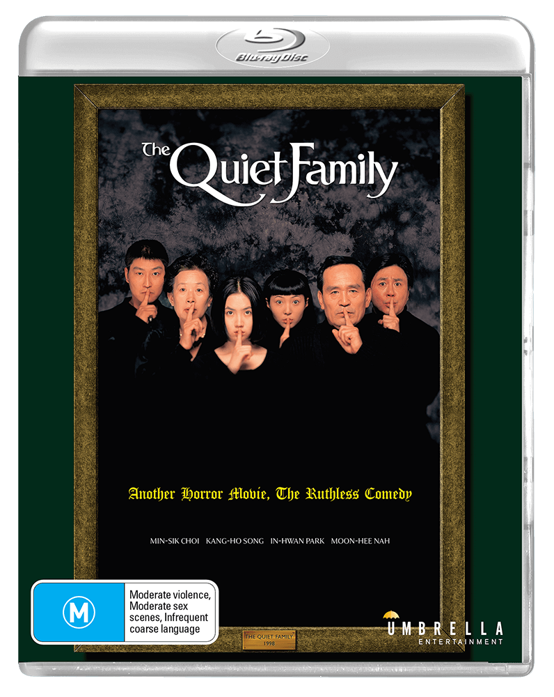 The Quiet Family (1998) Collector's Edition (Blu-Ray +Book +Rigid case +Slipcase +Poster +Artcards)
