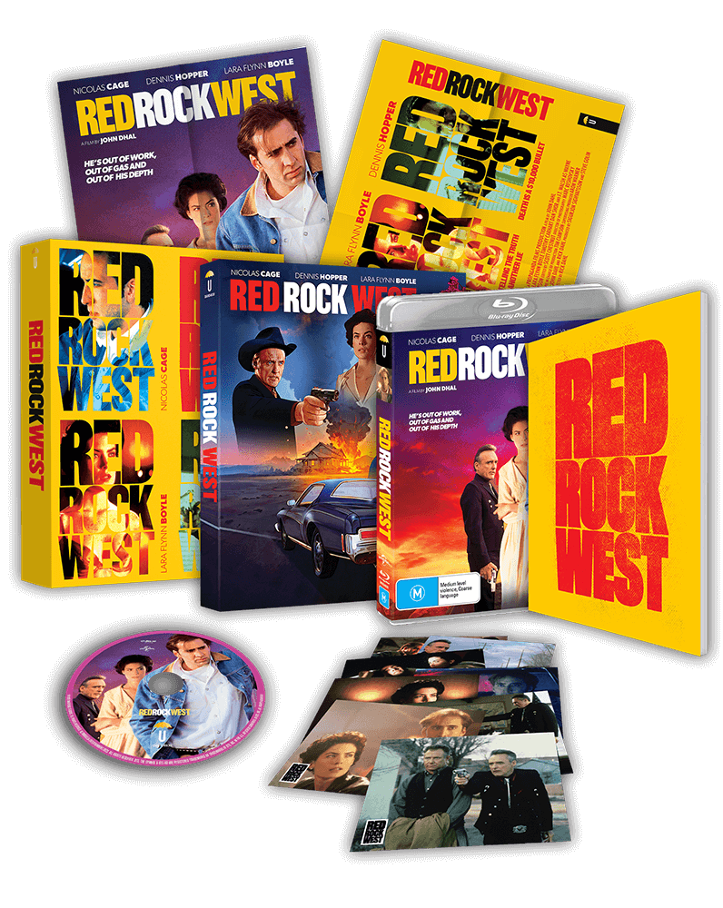 Red Rock West Collector's Edition (Blu-Ray +Book +Rigid case +Slipcase +Poster +Artcards) (1993)
