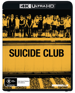 Suicide Club (2001) 4K & Blu-ray