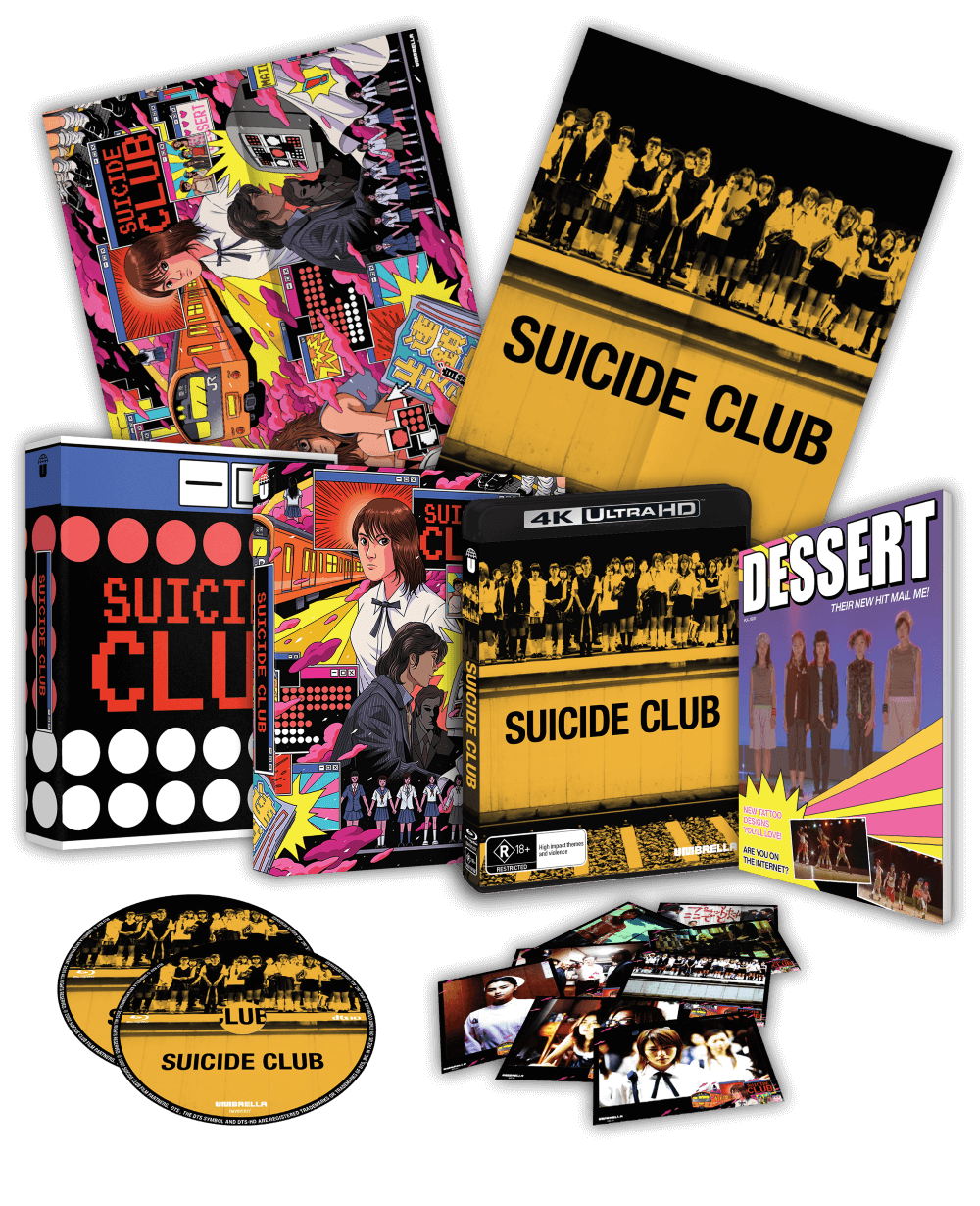 Suicide Club (2001) 4K & Blu-ray Collector's Edition