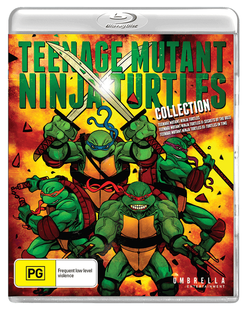 Teenage Mutant Ninja Turtles Trilogy - 3 Movies (3 Blu-Ray Discs) (1990, 1991, 1993)