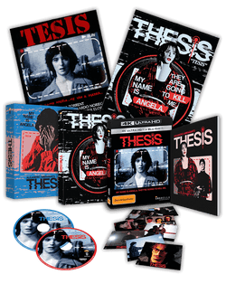 Thesis 4K (1996) (aka Tesis) Collector's Edition (4K +Blu-Ray +Book +Rigid case +Slipcase +Poster +Artcards)