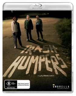 LITTLE DEVILS - Trash Humpers (2009) VHS Collector's Edition (Blu-Ray +VHS +Presskit +Book +Rigid case +Slipcase +Poster +Artcards)