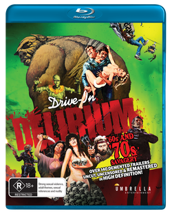Drive In Delirium: Hi Def Hysteria - 60'S & 70'S Savagery (2016) Blu-Ray