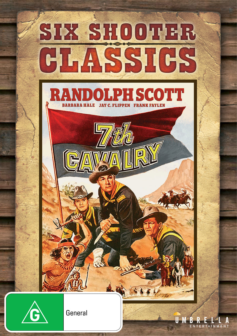 7th Cavalry (1956) (Six Shooter Classics) DVD