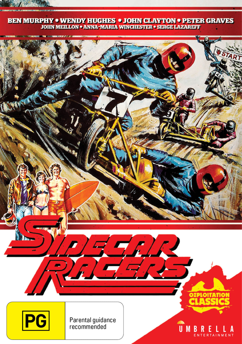 Sidecar Racers (1975) (Ozploitation Classics) DVD
