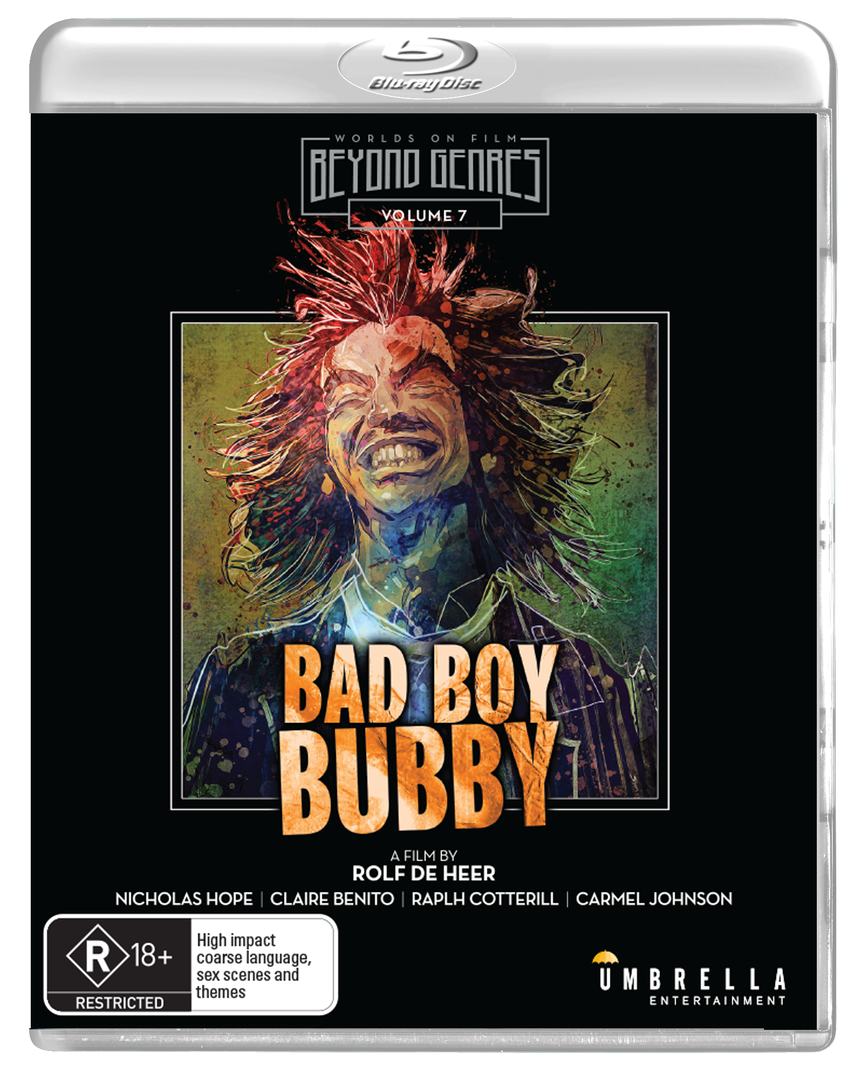 Bad Boy Bubby (1993) (Beyond Genres #7) Blu-Ray — Umbrella Bad Boy Bubby (1993) (Beyond Genres #7) Blu-Ray — Umbrella