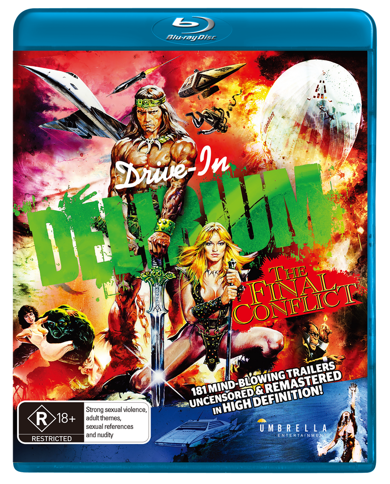 Drive-In Delirium: The Final Conflict (2021) Blu-Ray