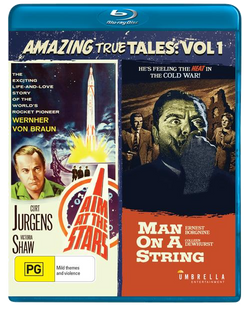 AMAZING TRUE TALES, VOLUME 1: I AIM AT THE STARS + MAN ON A STRING (BLU-RAY)