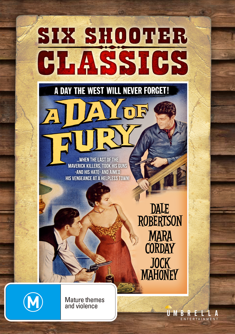 A Day Of Fury (1956) (Six Shooter Classics) DVD
