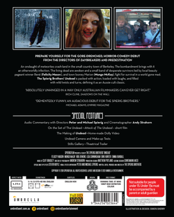 Undead (2003) (Beyond Genres #12) Blu-Ray & Cd Soundtrack