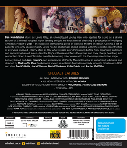 Cosi (1996) (Sunburnt Screens #15) Blu-Ray