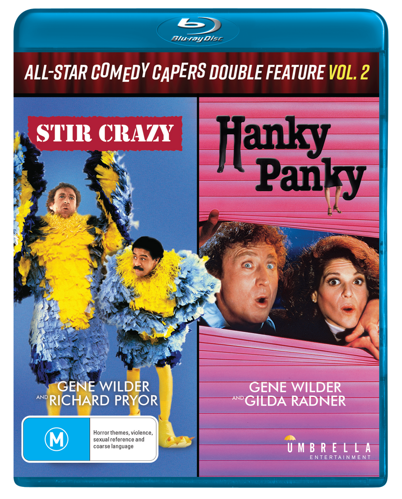 Stir Crazy (1980) & Hanky Panky (1982) (All-Star Comedy Capers Double Feature