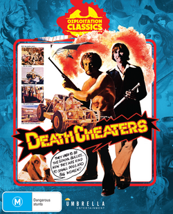 Deathcheaters (1976) (Ozploitation Classics #10) Blu-Ray & Comic
