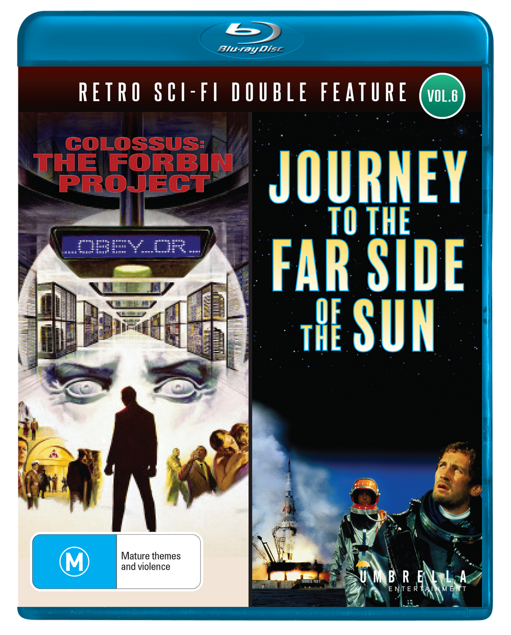 Colossus: The Forbin Project (1970) & Journey To The Farside Of The Sun (1969) (Retro/Sci-Fi Double Feature #6) Blu-Ray