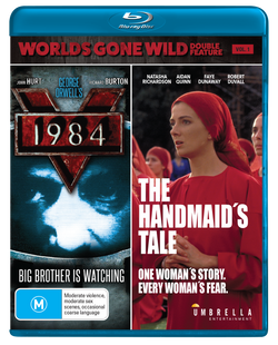 1984 (1984) & The Handmaid's Tale (1990) (Worlds Gone Wild Double Feature #1) Blu-Ray