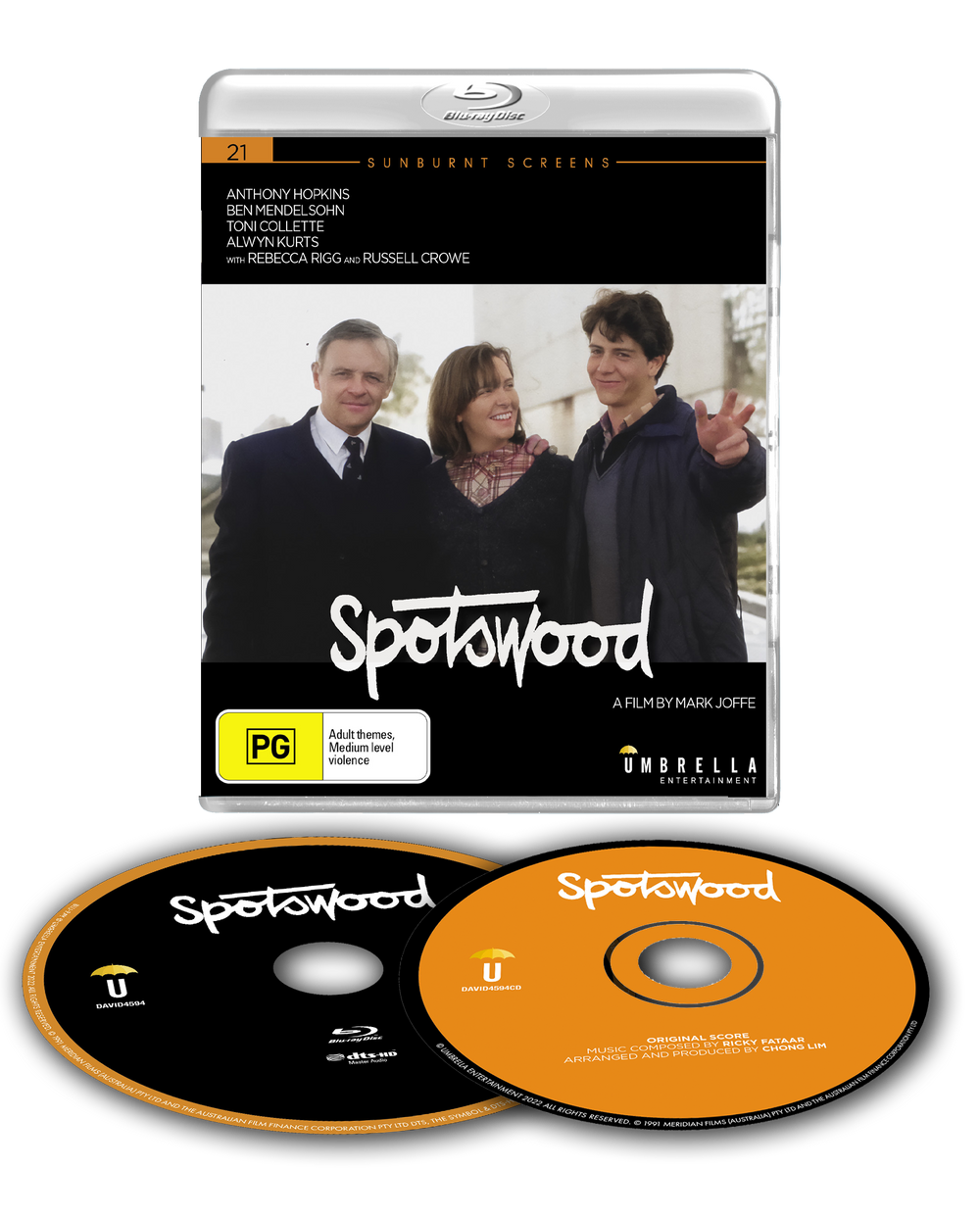 Spotswood (aka The Efficiency Expert) (Sunburnt Screens #21) (Blu-Ray + CD Soundtrack) (1992)