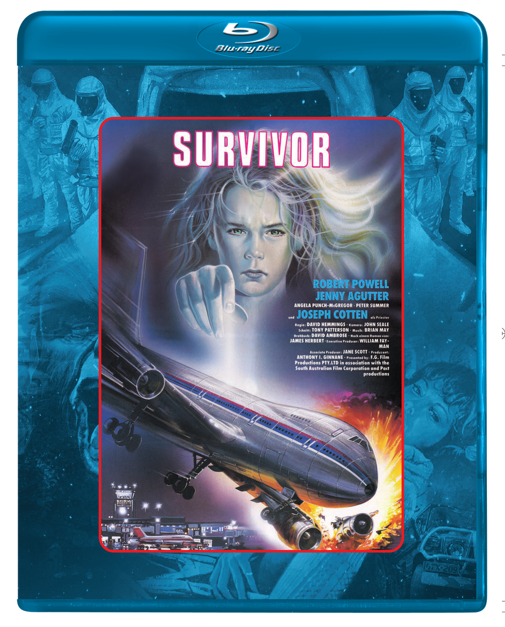 The Survivor (Ozploitation #15) (Blu-ray) (1980) with Collector's Cards