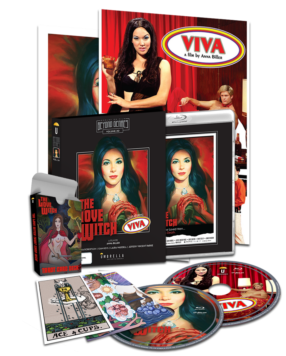 The Love Witch - Collector's Edition (Full Tarot Deck + A3 Poster) (2016) (Beyond Genres #20) (Blu-Ray) (2017)