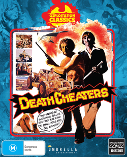 Deathcheaters (1976) (Ozploitation Classics #10) Blu-Ray & Comic