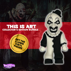 THIS IS ART Collector's Edition (All Hallow's Eve, Terrifier, Terrifier 2 +Toy +VHS +Book +Artcards +Stickers +Poster +Sunglasses) (2022)