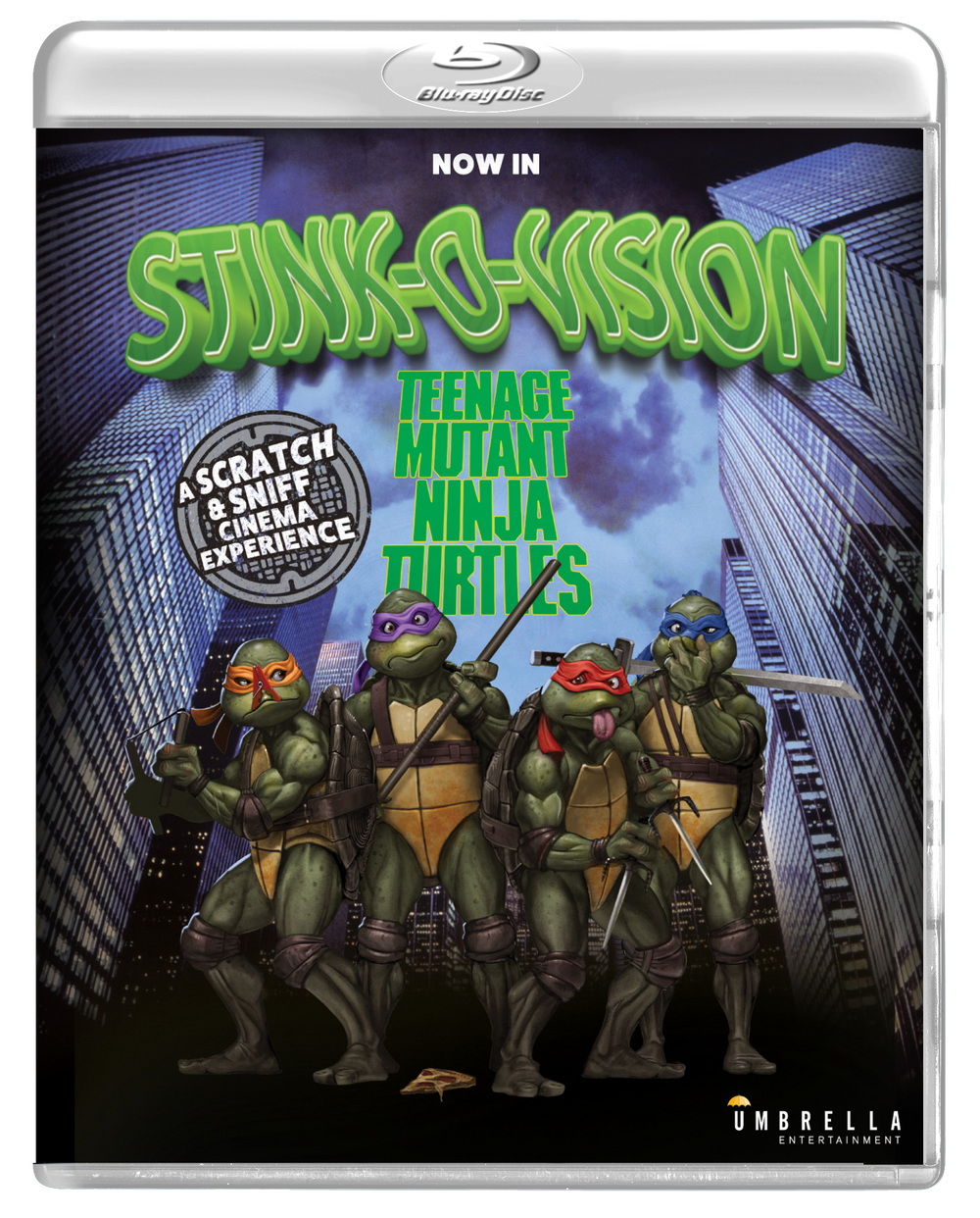 Teenage Mutant Ninja Turtles (Stink-O-Vision Version) (Blu Ray) (1989)