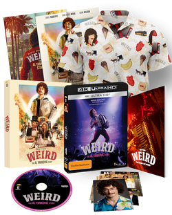 GET WEIRD - Weird: The Al Yankovic Story Big Collector's Edition (+Hawaiian Shirt +Blu-Ray/4k +Book +Artcards +Slipcase +Poster) (2022)