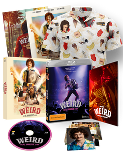 GET WEIRD - Weird: The Al Yankovic Story Big Collector's Edition (+Hawaiian Shirt +Blu-Ray/4k +Book +Artcards +Slipcase +Poster) (2022)