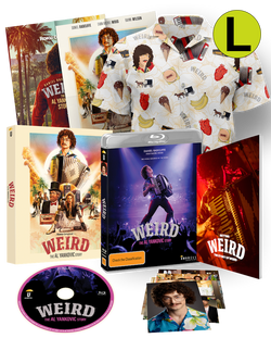 GET WEIRD - Weird: The Al Yankovic Story Big Collector's Edition (+Hawaiian Shirt +Blu-Ray/4k +Book +Artcards +Slipcase +Poster) (2022)
