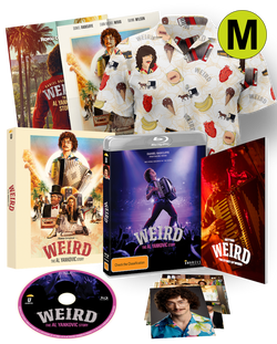GET WEIRD - Weird: The Al Yankovic Story Big Collector's Edition (+Hawaiian Shirt +Blu-Ray/4k +Book +Artcards +Slipcase +Poster) (2022)