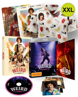 GET WEIRD - Weird: The Al Yankovic Story Big Collector's Edition (+Hawaiian Shirt +Blu-Ray/4k +Book +Artcards +Slipcase +Poster) (2022)