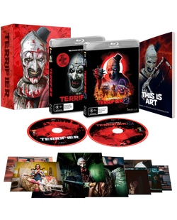 THIS IS ART Blu-Ray Boxset (All Hallow's Eve, Terrifier, Terrifier 2 +Exclusive Slipcase +Book +Artcards) (2022)