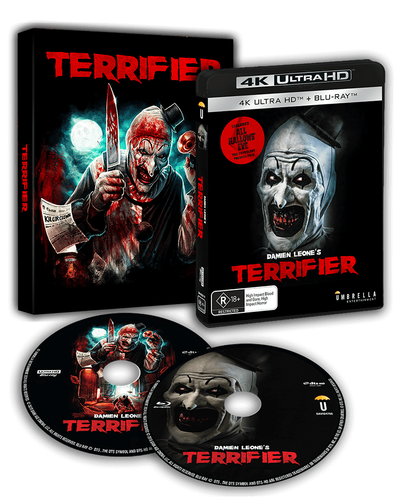 ART ATTACK - Terrifier Boxset 4K & Blu-ray