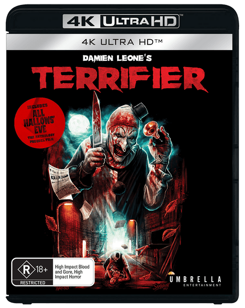 Terrifier (2016) HDR 4K (inc All Hallow's Eve)